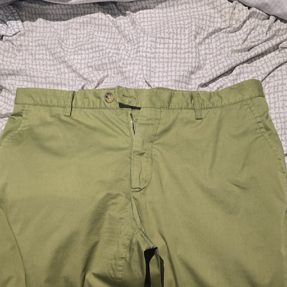 Etro Light Green Men's Chinos